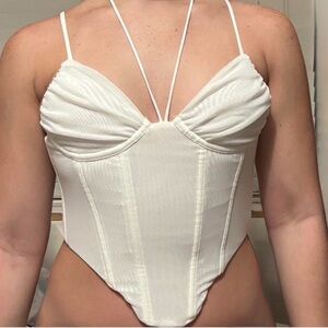 White Fox Boutique Corset top